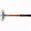 Maillet HALDER SIMPLEX Superplastique / Plastique Avec Boîtier En Aluminium Et Manche En Bois - D=60 Mm - 3178.060