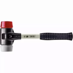 Maillet HALDER SIMPLEX TPE Moyen / Plastique Avec Boîtier En Fonte Malléable Renforcée Et Manche En Fibre De Verre - D=30 Mm - 3736.030