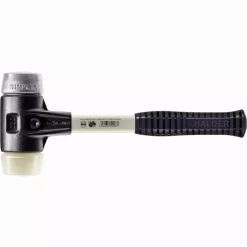 Maillet HALDER SIMPLEX Nylon / Métal Doux Avec Boîtier En Fonte Malléable Renforcée Et Manche En Fibre De Verre - D=50 Mm - 3789.050