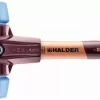 Maillet HALDER SIMPLEX TPE Souple Avec Boîtier En Fonte Malléable Et Manche En Bois - D=80 Mm - Manche Extra-court - 3001.082 -Electro Tool Soldes im0013875 foto artgrp