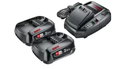 Starter Set 2 Batteries 18V 2.5Ah + Chargeur BOSCH - 1600A011LD